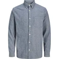 Jack & jones Brook Long Sleeve Shirt Gris L Homme
