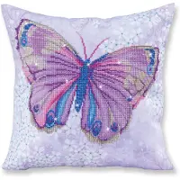 Diamond Dotz Diamond Painting - Purple Butterfly - Kit d'artisanat créatif