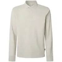 Pepe Jeans pour homme. PM542213 Polo gris New Oliver (S), Casuel, Coton, Manche longue