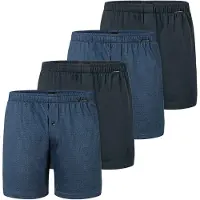 Schiesser Boxers bleu foncé