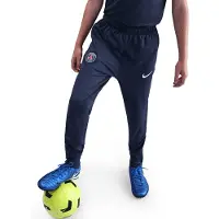 Nike Pantalon de foot en maille Dri-FIT Paris Saint-Germain Strike pour ado - Bleu | Taille XL