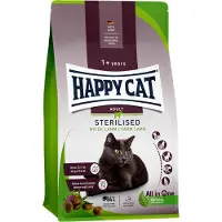 Happy Cat Sterilised Nourriture pour Chat - Agneau - 1,3 kg