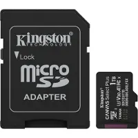 Kingston 1TB microSDXC Canvas Select Plus Gen3 150MB/s A1 Card + Adapter - Carte SD