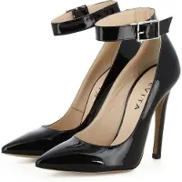Evita Escarpins 'Lisa' noir