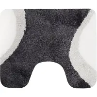 Metz Tapis de toilette gris Metz 60x50 (60 x 50 cm)
