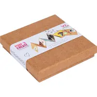 Walther design Leperello-Box 10x10cm braun