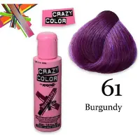 Crazy Color Crazy Colour Semi Permanent Hair Colour Cream 100ml Burgundy 61 Ivory 100ml