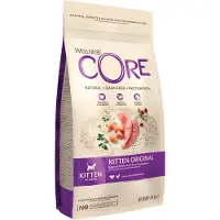 Wellness Core Croquettes Kitten Dinde Et Saumon Pour Chaton - Wellness Core - 1,75kg