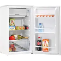 Tristar Haushaltsgeräte Réfrigérateur indépendant petit, haut et étroit 90 litres avec compartiment congélation Camping