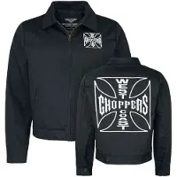West Coast Choppers Veste OG Lined de West Coast Choppers Noir 2XL hommes