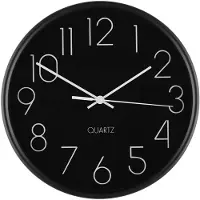 4Living Horloge murale simple, Ø 25 cm