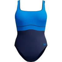 Speedo Shaping Contoureclipse Swimsuit Bleu UK 40 Femme