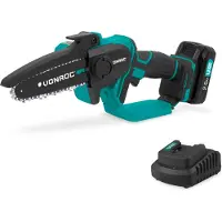 Vonroc Mini tronçonneuse 20V - 152mm| Batterie 2.0Ah et chargeur inclus