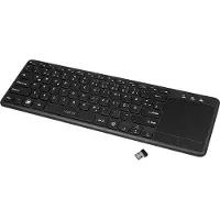 Logilink LogiLinkID0188 Clavier avec touchpad, sans fil, noir