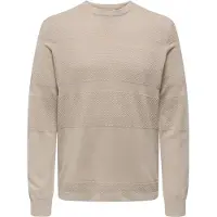 Only & Sons Pull-over 'ONSMALIK' greige