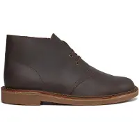 Clarks pour homme. 26153532 Originals Bushacre 3 bottines en cuir marron (44), Plat, Lacets, Casuel