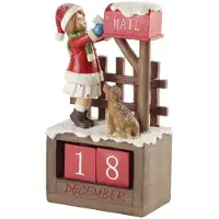 Villeroy & Boch , collection Winter Collage, accessoires, calendrier "Kalendermädchen"