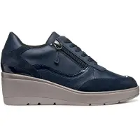 Geox Ilde Slip-on Trainers Bleu EU 38 Femme