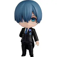 Orange Rouge Figure d’action Nendoroid de Ciel Phantomhive : Arc de l’internat de Black Butler – Édition Hibou de saphir, 10 cm