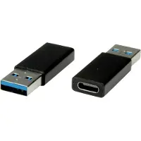 Roline Adaptateur USB - USB-C (femelle) vers USB Type A (mâle)