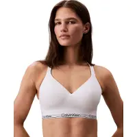 Calvin Klein Lv00qf8500 Bralette Bra Blanc S Femme