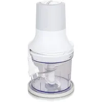 Emerio hachoir 260 W – 500 ml – 2 vitesses – bol en plastique – 4 lames en acier inoxydable – pieds antidérapants – rangement du câble – MC-122649.2