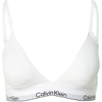 Calvin Klein Lv00qf8498 Triangle Bra Blanc XS Femme