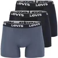 Levi's Repeat Logo Brief Boxers 3 Units Bleu L Homme