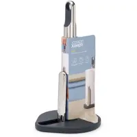Joseph Joseph Hold Kitchen Roll Holder Argenté