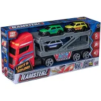 Teamsterz Lot de 4 caravanes avec voitures