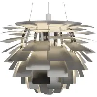 Louis Poulsen PH Artichoke Suspension - Ø 84 cm Stainless steel | LED 3000K 96W | DALI