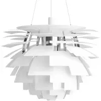 Louis Poulsen PH Artichoke Suspension - Ø 84 cm White | LED 3000K 96W | Wireless Bluetooth