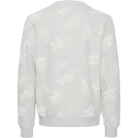 Blend Sweat-shirt gris chiné / blanc