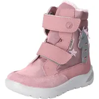 Ricosta Bottes de neige 'Annika' gris / rose / rose ancienne