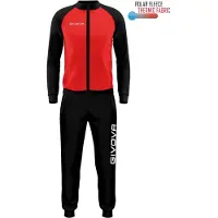 Givova Cuba Tracksuit Rouge,Noir 3XL Homme