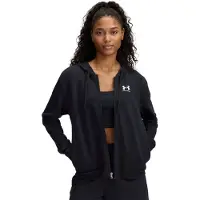 Under Armour Rival Terry Full Zip Sweatshirt Noir L Femme