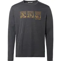 Vaude Rosemoor Ii Long Sleeve T-shirt Gris XL Homme