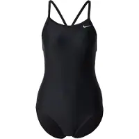 Nike Solid Racerback Swimsuit Noir 34 Femme