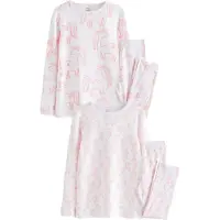Next Pyjama rose / blanc