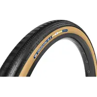 Panaracer Gravelking Semi Slick Plus 28", pneu pliable TLR - noir/marron - 35-622 / 28 x 1.35 pouces