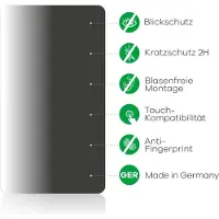 Upscreen Spy Shield Protection Anti-Espion (1 pcs, Honor 400), Téléphone portable : film de protection, Transparent