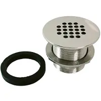 Marine Town Stainless Steel Water Drain 50x32 Mm Argenté