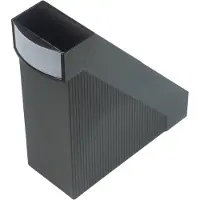 Helit porte-revues Linear, format A4, polystyrene, noir