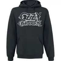 Ozzy Osbourne Sweat-shirt à capuche de - Vintage Logo - S - XXL - pour Homme - noir - Taille XXL