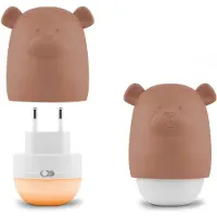 Zazu Benny the Bear yövalo, ruskea