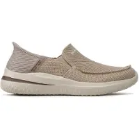 SKECHERS Slipper pour homme, beige (gris), taille 42½
