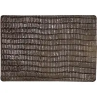 Dutchdeluxes Set de Table Dutchdeluxes Full Grain Leather Vintage Brown-48 x 33 cm