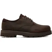 Timberland pour homme. TB0A69T9W011 Chaussures imperméables en cuir à lacets Britton Road marron foncé (40), Plat, Casuel, Durable