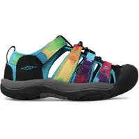 Keen Garçons Sandale de randonnée Newport H2 noir/vert