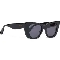Max Mara Lunettes de Soleil MM0099 50/18/140 Shiny black Front acetate WOMAN MM0099
